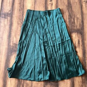 Joe Fresh Teal A-Line Skirt